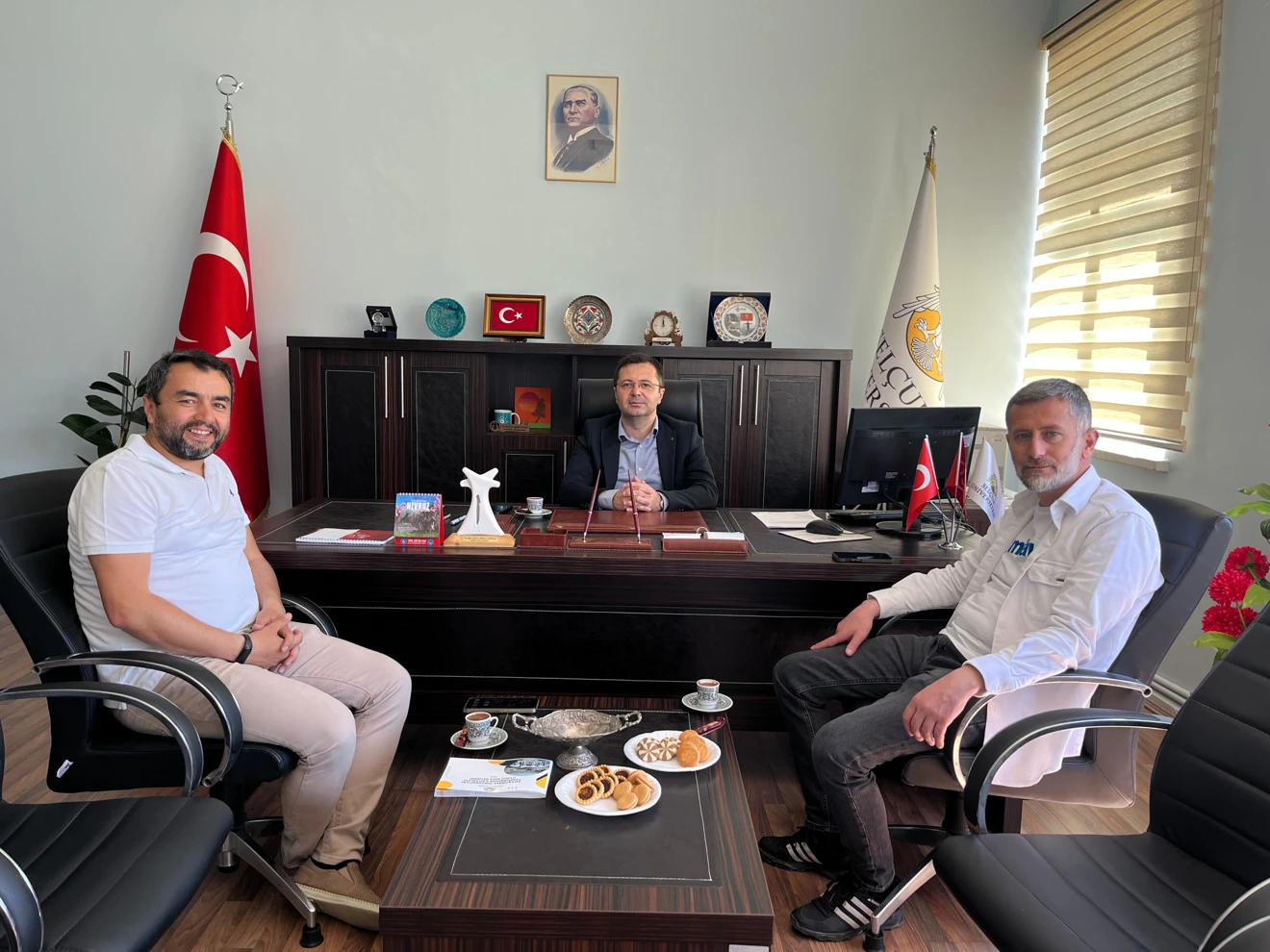 Bozkır Ziraat Odası Başkanlığından Hayırlı Olsun Ziyareti